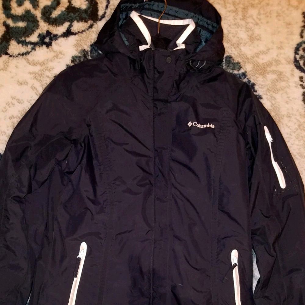 Womens Medium Columbia 2 in 1 Winter Jacket